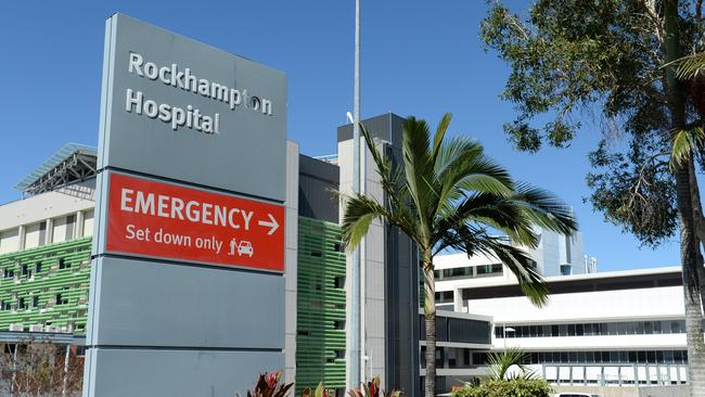 A man in his 20s was taken to Rockhampton Hospital on Tuesday night after an alleged stabbing in Wandal.