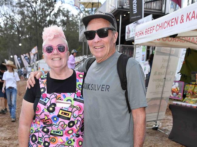 Kim and Ross Grimley at Gympie Music Muster. Picture: Patrick Woods.