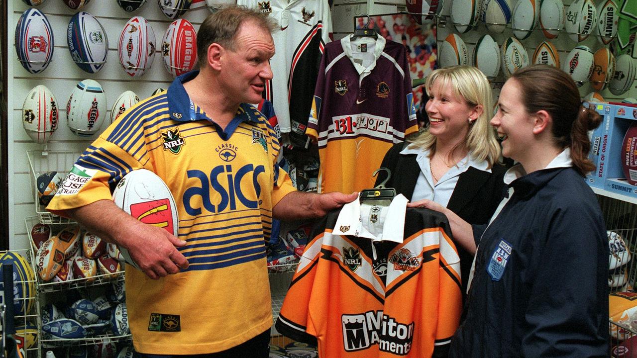 Photo special of Peter Wynns Score sports shop at Parramatta Daily Telegraph