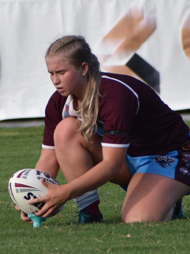 Prue Peters, who played with the CQ Capras under-19 team this year, will co-captain TCC.