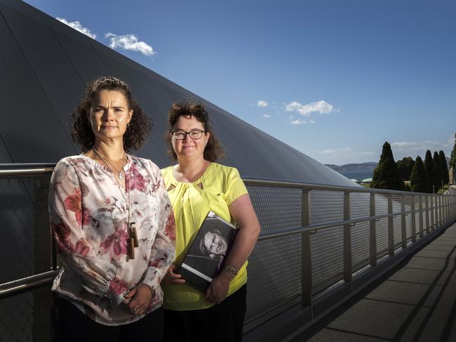 ‘A big part of our family’ ... great-nieces Linda Clow and Melanie Clow feel a great connection to Archie. Picture: Chris Kidd.