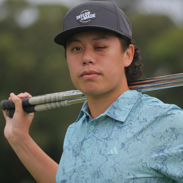 Young Australian golfer Jeff Guan. Picture: David Tease/Golf NSW