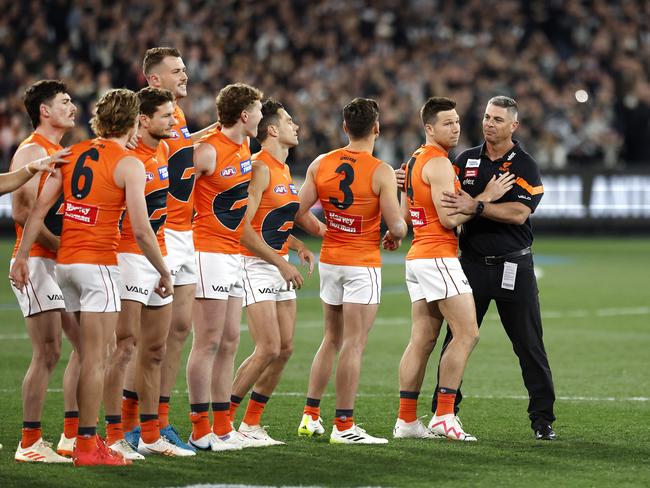 The Giants play their first game at the MCG since their preliminary final heartache last season. Picture: Phil Hillyard