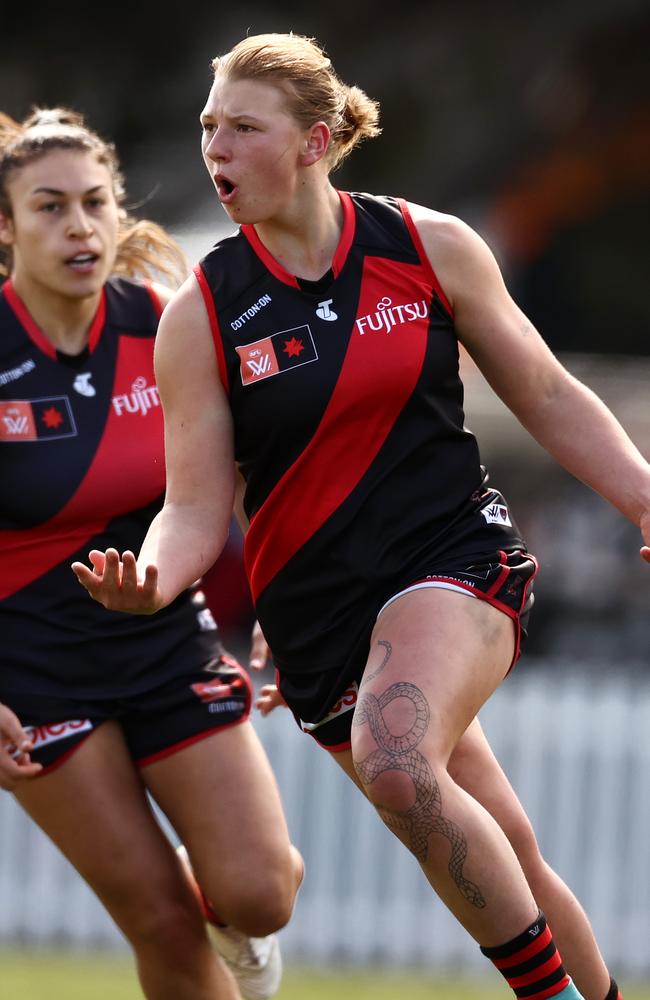 Paige Scott delisted themself from Essendon’s list and nominated for the AFLW draft. Picture: Michael Klein