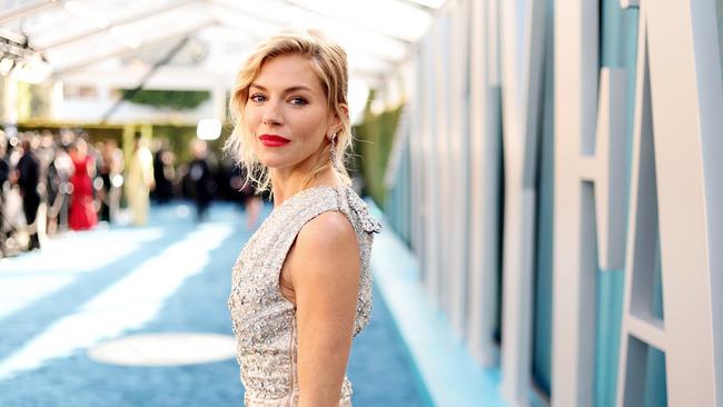 Sienna Miller attends the 2022 Vanity Fair Oscar Party. Picture: Getty Images