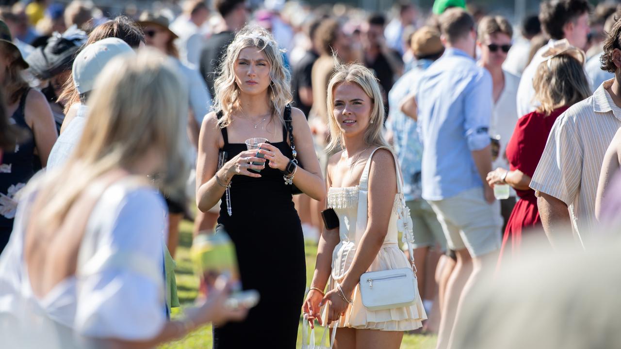 Thousands of people descended at the 2024 Darwin Cup Carnival, Fannie Bay. Picture: Pema Tamang Pakhrin