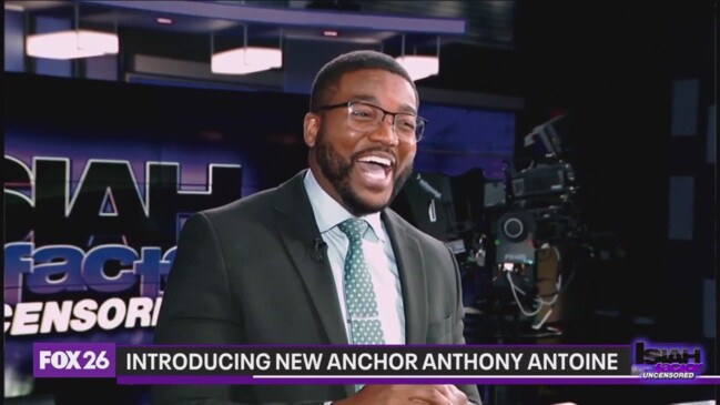 Journalist Anthony Antoine Joins FOX26’s Weeknight Anchoring Team ...