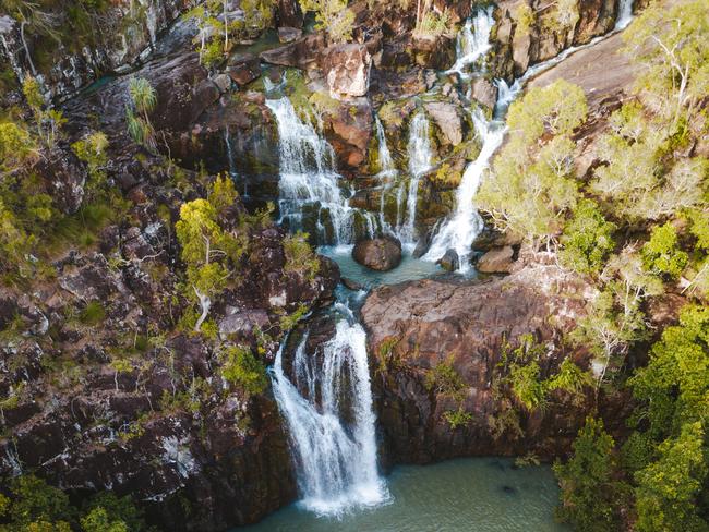 23/47Fall for Proserpine After a downpour there’s no better place to head than Cedar Creek Falls, just 30 minutes’ drive along cane field-flanked roads from Airlie Beach. It’s only a short walk to the falls but there are longer trails on offer through Conway National Park.