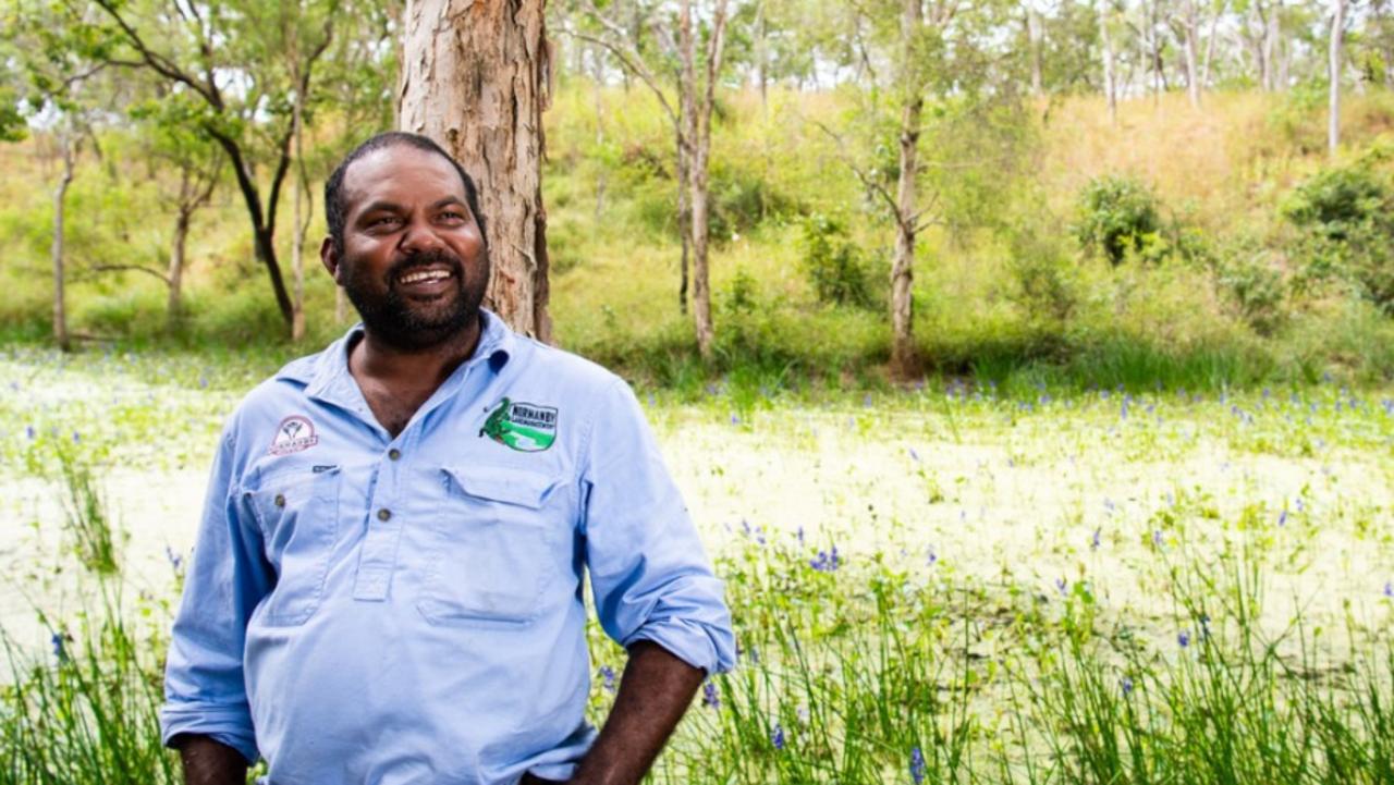 Normanby Ranger Vince Harrigan on Country in Far North Queensland. Photo: Annette Ruzicka