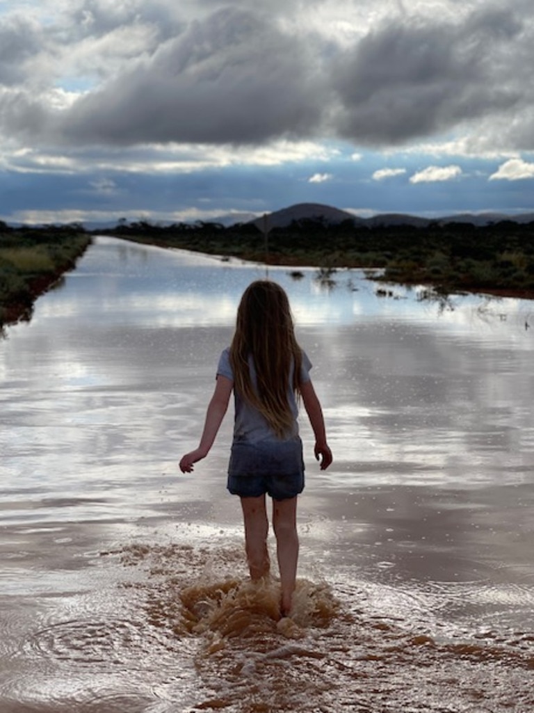 Bonnie at Thurlga Station in the Gawler Ranges. Picture: Katrina Morris