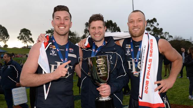 Kemperman led Berwick to two flags in his time as coach. Picture: AAP/Chris Eastman