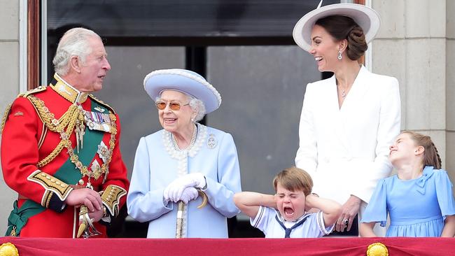 The Queen only made brief appearances during her Platinum Jubilee celebrations. Picture: Getty Images