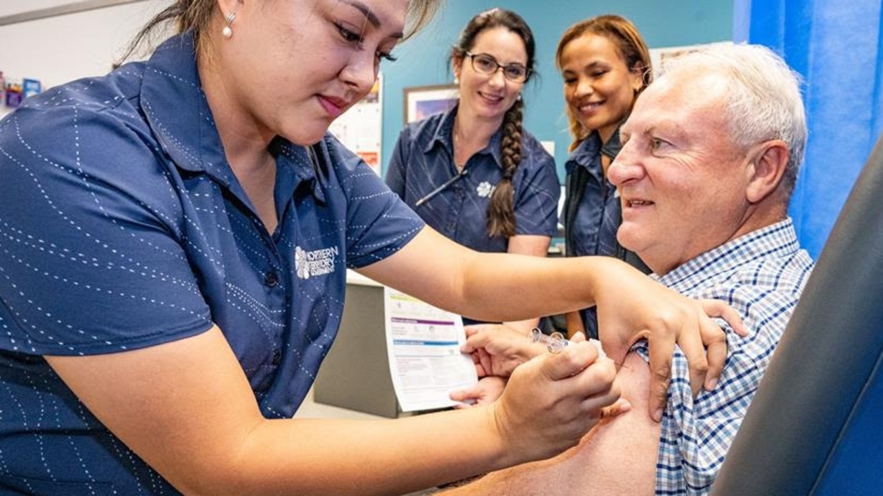 Hundreds hospitalised as flu cases surge in Top End