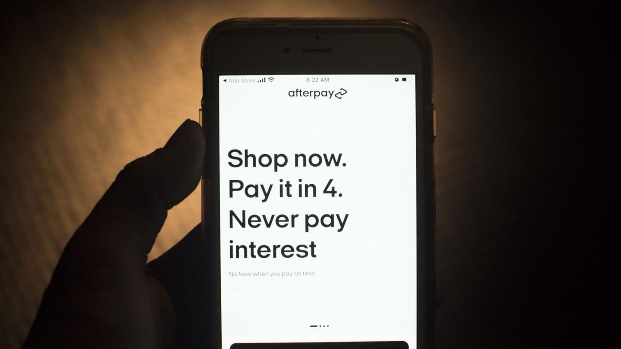 An image of someone using Afterpay. Photographer: Brent Lewin/Bloomberg