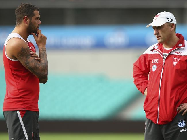 Despite boasting the No 1 player in the code Lance Franklin there are plenty of downsides for Swans
