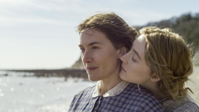 Winslet and Saoirse Ronan in Ammonite.