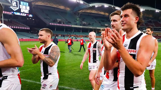 Saints for 2020 Premiers. You know it’s a possibility. Picture: Daniel Kalisz/Getty Images.