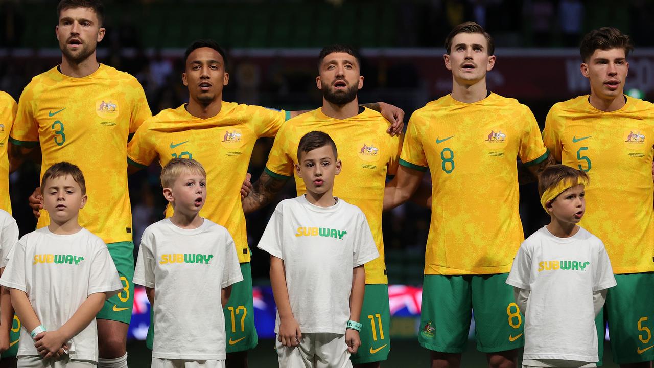 The Socceroos are now ranked 25 in the world. Picture: Kelly Defina/Getty Images