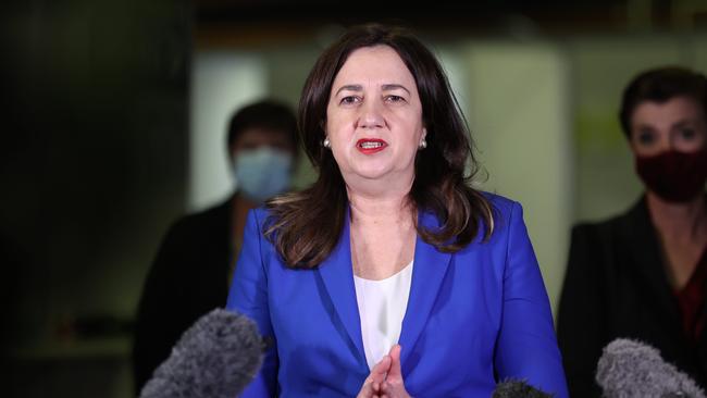 Queensland Premier Annastacia Palaszczuk. Picture: NCA NewsWire/Sarah Marshall