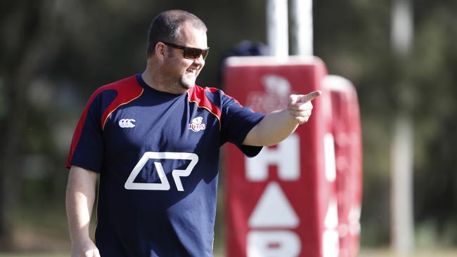 Richard Sleight, head coach Albany Creek Swim Club, loves Short’s work ethic. (AAP Image/Regi Varghese)