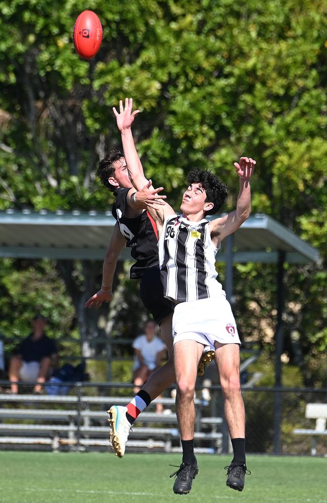 Morningside Vs Sherwood playing in the colts AFL semi final. Saturday September 7, 2024. Picture, John Gass