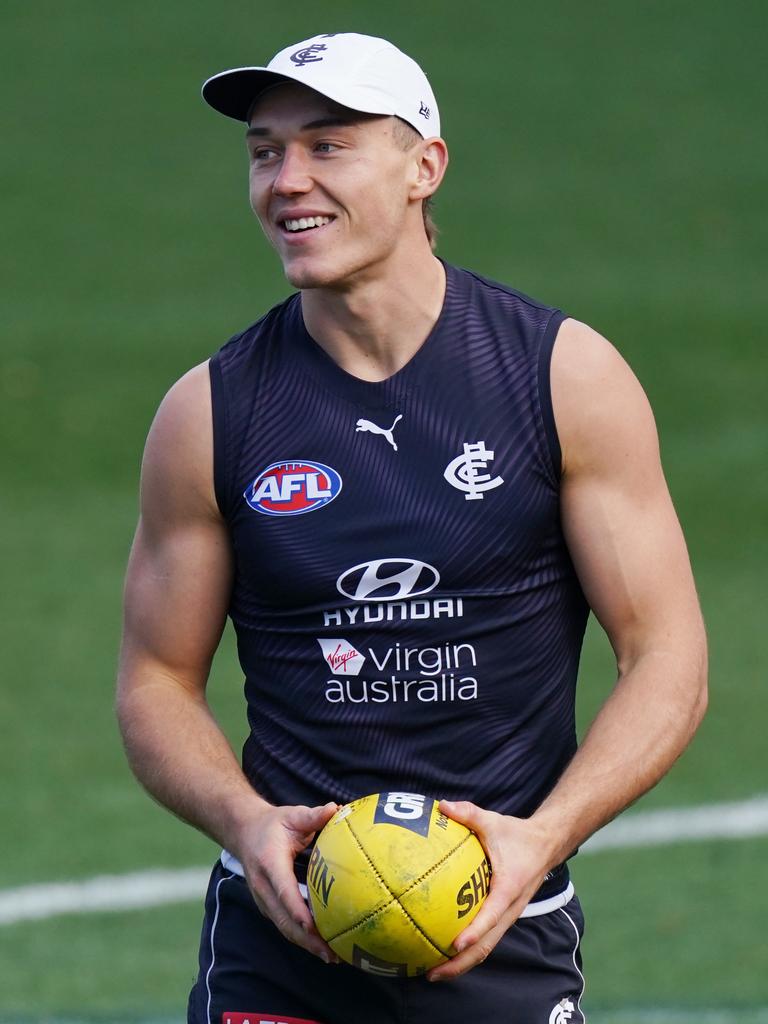 Patrick Cripps battled injuries in 2020.