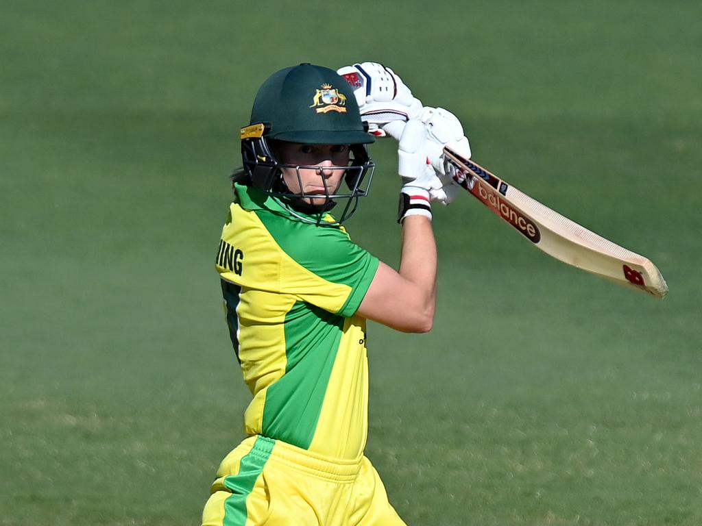 Meg Lanning of Australia.