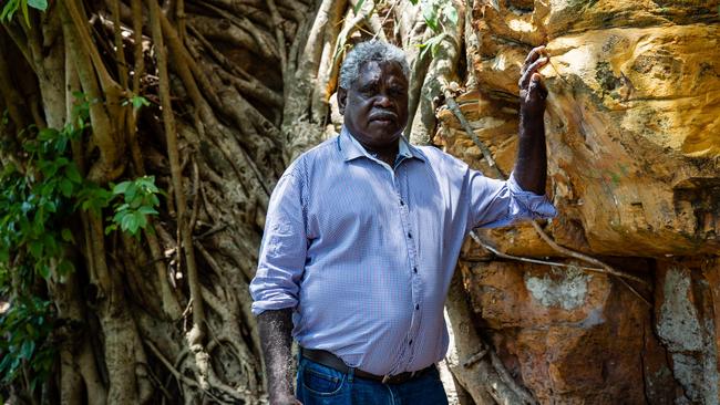 Mulka MLA Yingiya Guyula, pictured in Darwin. Picture: Amos Aikman