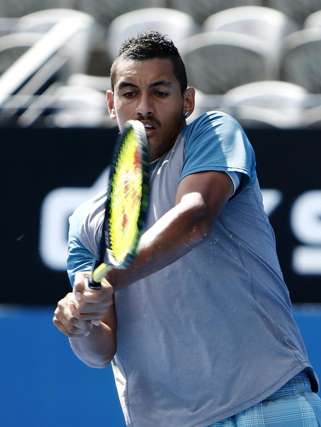 Kyrgios is returning from injury