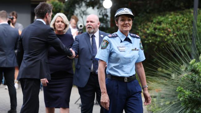 Ms Webb at NSW parliament on Wednesday. Picture: David Swift