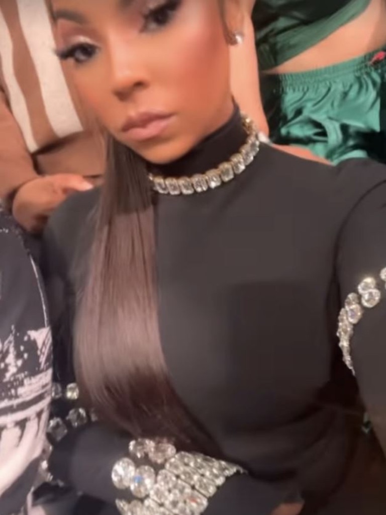 Ashanti shared some solo shots from the fight – sans Nelly – via her Instagram Stories.