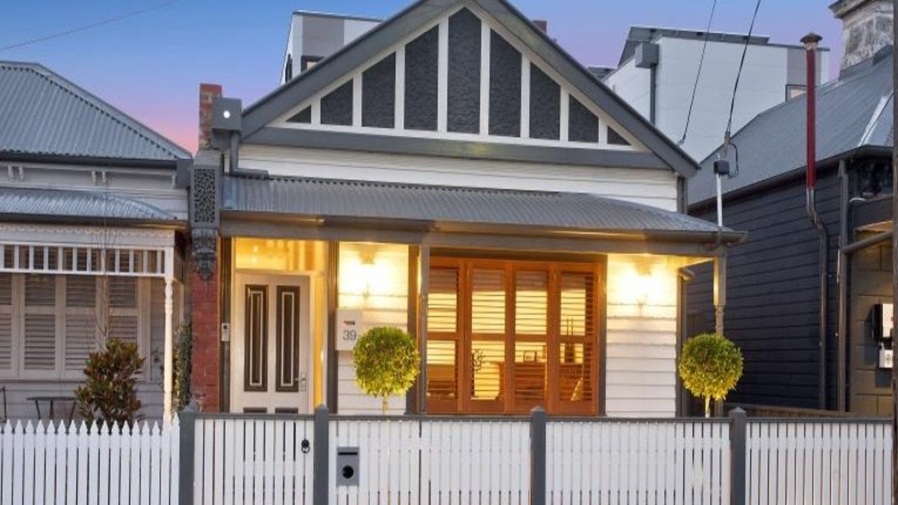 The property at 39 Cameron Street, Richmond, where Season 4 of The Block was filmed.