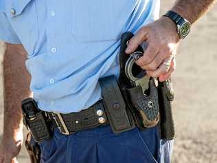 NSW police generic arrest, gun ,shooting. 28 July 2017. Picture: Trevor Veale