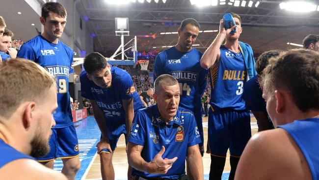 Bullets Coach Andrej Lemanis will now sweat on the result of the Melbourne United v Phoenix clash. Picture: Getty Images