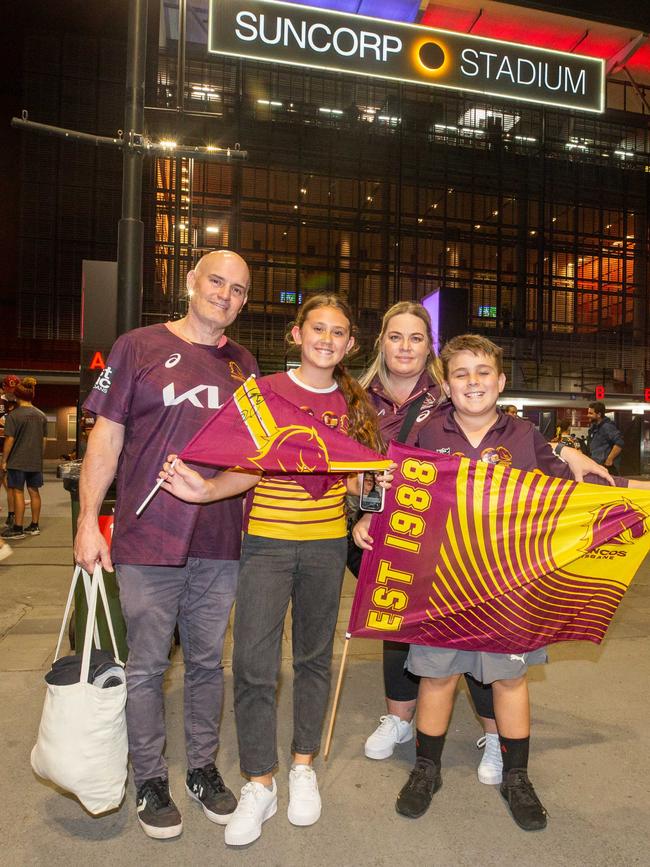 Brisbane v Storm Friday 8 September 2023. Picture: Stephen Archer