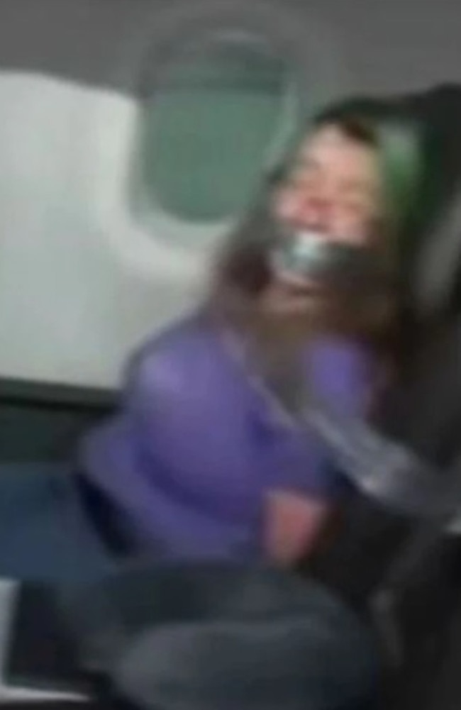 Heather Wells, 34, was sued by the Federal Aviation Administration after she failed to pay $81,950 in civil penalties for her behaviour aboard American Airlines Flight 1774 in July 2021. Picture: Instagram/lol.ariee