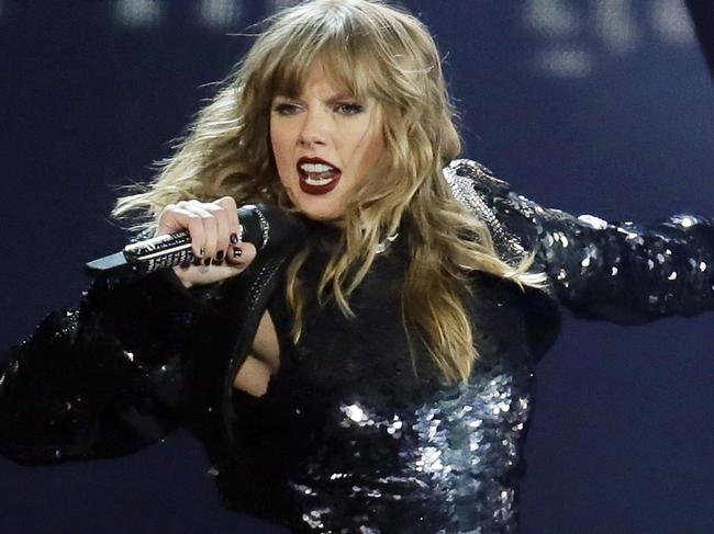 Taylor Swift. Picture: AP