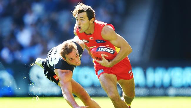 Lachie Weller arrived back at the Suns at the end of 2017. Picture: Michael Dodge, Getty Images.