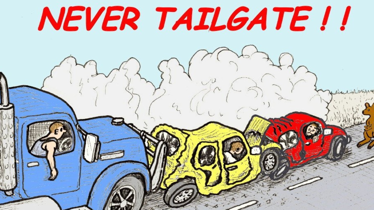 Tony Turton, Never Tailgate, May 8 2018.