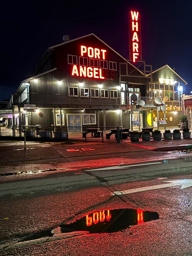 Port Angeles, Washington is the biggest town in Clallam County but only has around 30,000 people living there. Picture: Benedict Brook.