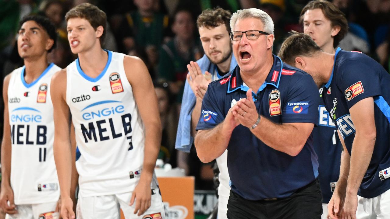 Dean Vickerman is quietly confident ahead of Sunday’s NBL grand final decider. Picture: Getty Images