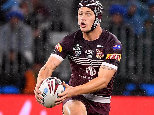 Kalyn Ponga is looking forward to working with Wayne Bennett, who looks set to be named Queensland coach after Kevin Walters picked up the Brisbane job. Picture: AAP Image/Dave Hunt.