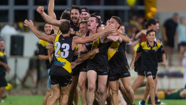 2020-21 NTFL Men's Premier League Grand Final - Nightcliff Tigers v St Mary's.Photograph: Che Chorley