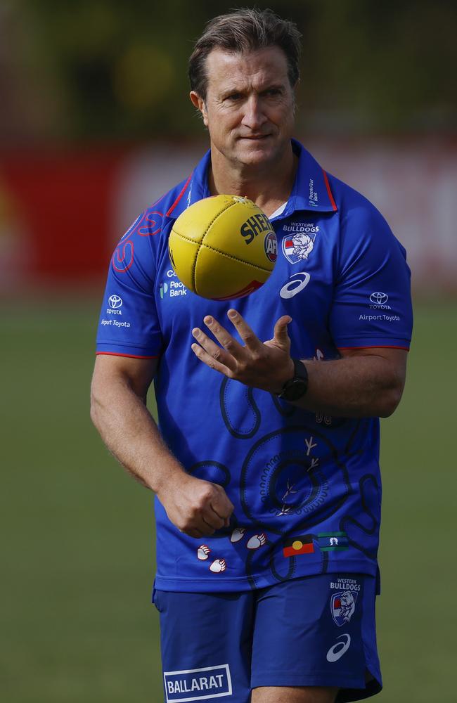 Luke Beveridge is coaching superbly. Picture: Michael Klein
