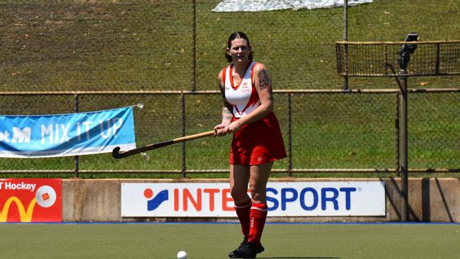 Photos from Darwin B-grade hockey grand final day. Picture: Darcy Jennings.