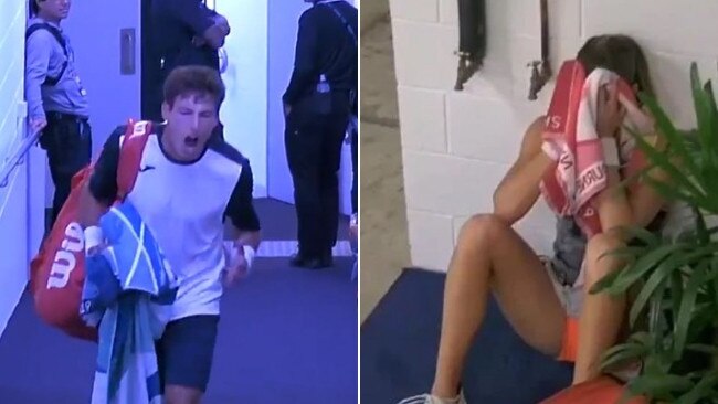 Cameras have caught some interesting moments at the Australian Open.