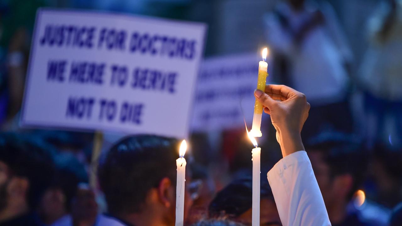 It comes after the rape and murder of a 31-year-old trainee doctor in Kolkata. Picture: Ritesh Shukla/Getty Images