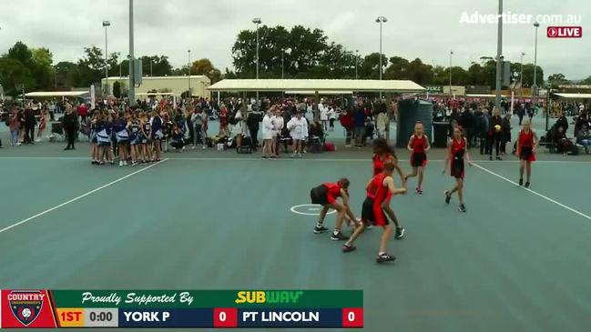 REPLAY: SA Country Netball Championships - Yorke Peninsula 2 v Port Lincoln (Under 13's) - Court 6