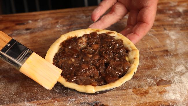 Making the perfect pie. Picture Rebecca Michael.