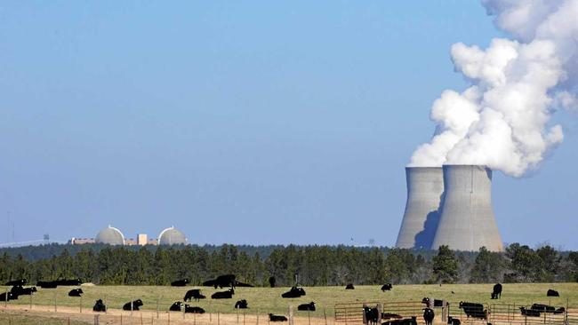 A nuclear power plant in Georgia, USA. Picture: ERIK S. LESSER